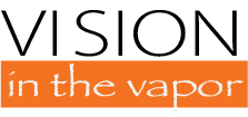 Vision in the vapor logo